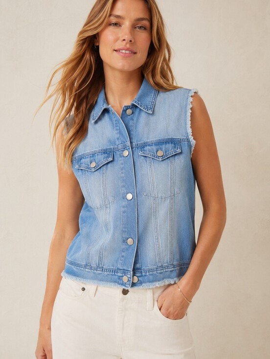 Bella Dahl Jackets & Blazers - BELLA DAHL | $136 Denim Vest